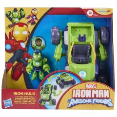 Marvel Iron Man ve Muhteşem Arkadaşları 2'si 1 Arada Mekanik Araç G1475