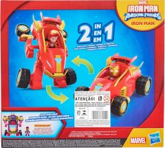 Marvel Iron Man ve Muhteşem Arkadaşları 2'si 1 Arada Mekanik Araç G1474