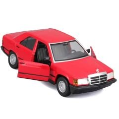 Burago Mercedes-Benz 190 E 2.6 Model Araba 1:24 Kırmızı