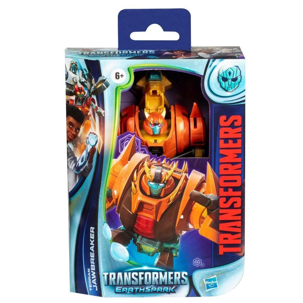 TRANSFORMERS EARTHSPARK DELUXE FİGÜR TERRAN JAWBREAKER F8671