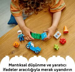 LEGO DUPLO Kasabası Mavi Polis Motosikleti 10471