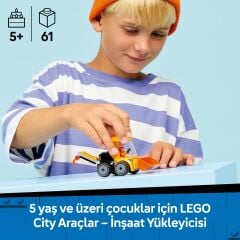LEGO City Araçlar  İnşaat Yükleyicisi 60483