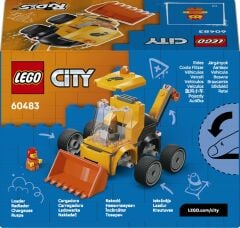 LEGO City Araçlar  İnşaat Yükleyicisi 60483