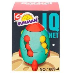 Sunman Oyunmak Rocket Puzzle Küp