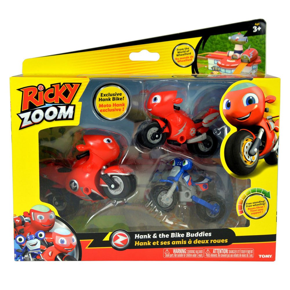 Ricky Zoom 3 lü Hank ve Motor Dostları Macera Paketi T20041