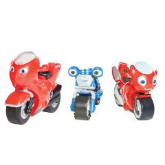 Ricky Zoom 3 lü Hank ve Motor Dostları Macera Paketi T20041