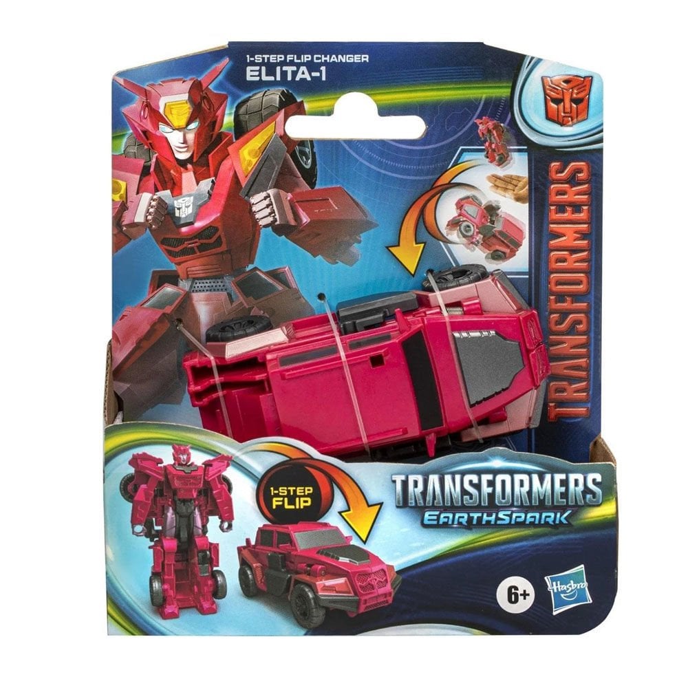 Transformers Earthspark Tek Adımda Dönüşen Fi·gür Elita-1 F8662