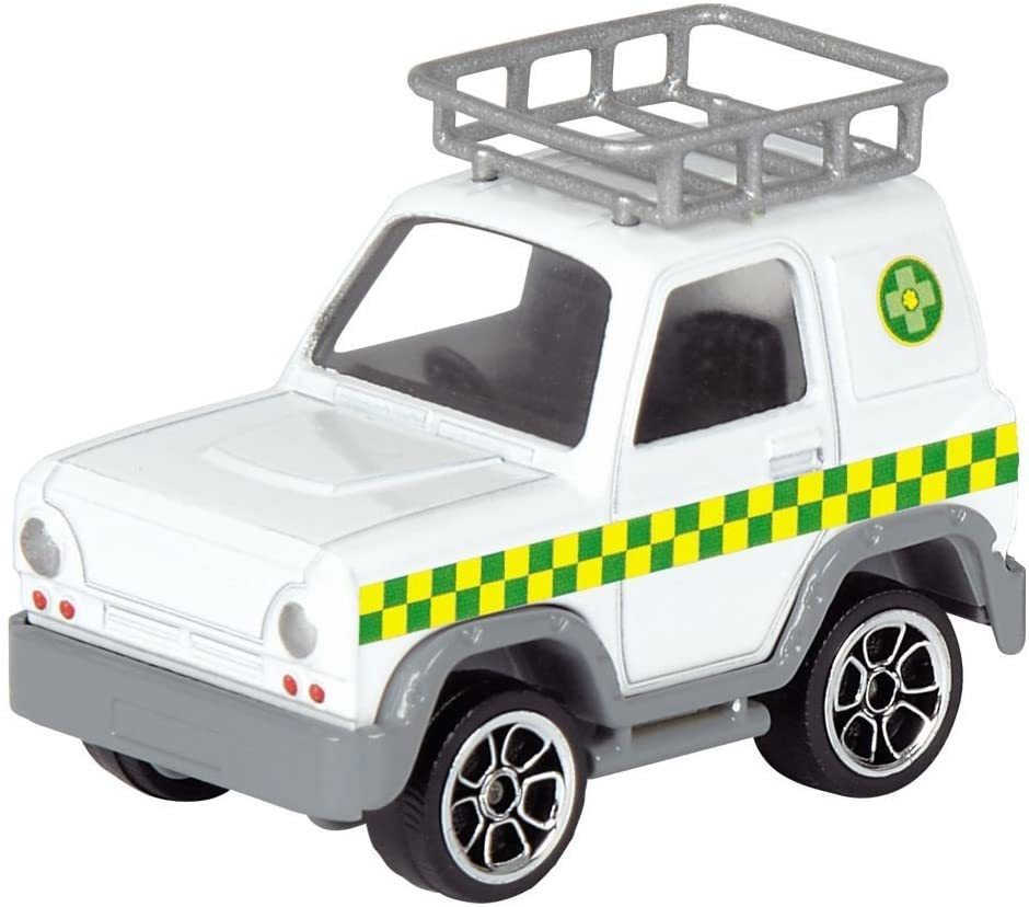 Fıreman Sam Aracı Metal 1:64 Vet 4x4