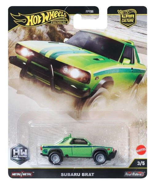 Hot Wheels Car Culture Off Road Subaru Brat JBK72