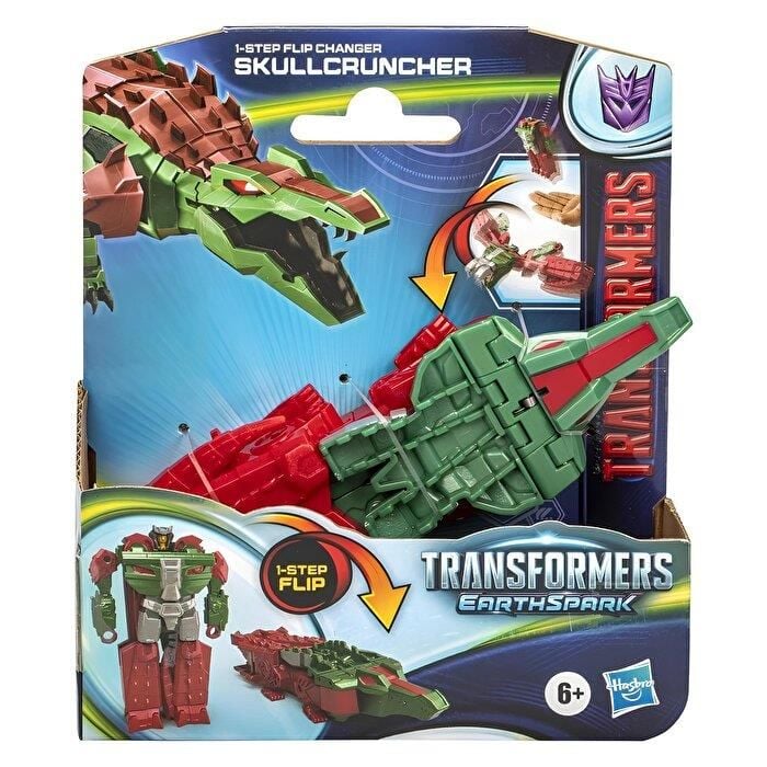 Transformers EarthSpark Tek Adımda Dönüşen Figür Skullcrunche F8661