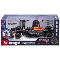 Burago Oracle Red Bull Racing RB19 Figürlü Formula 1 Yarış Arabası 1:24 11-Sergio Perez