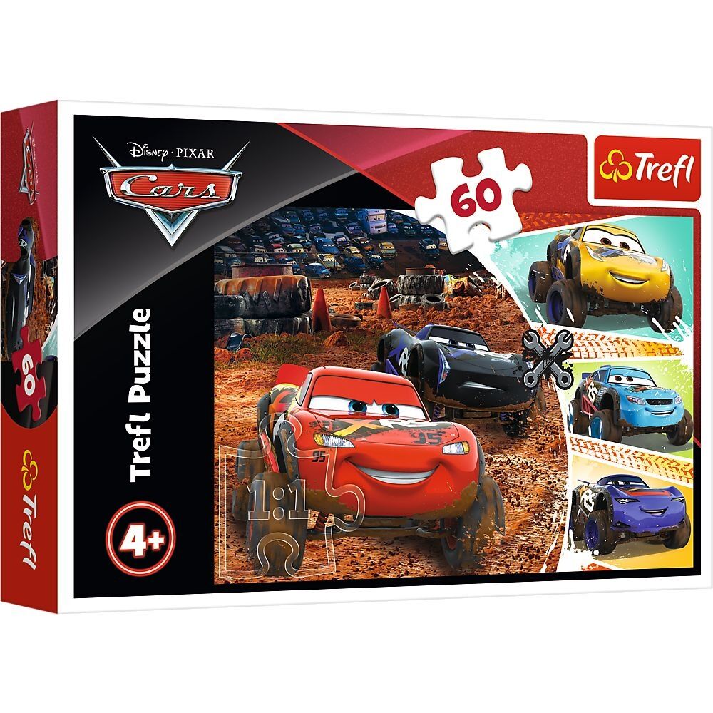 TREFL PUZZLE CARS 3 60 PARÇA 17327