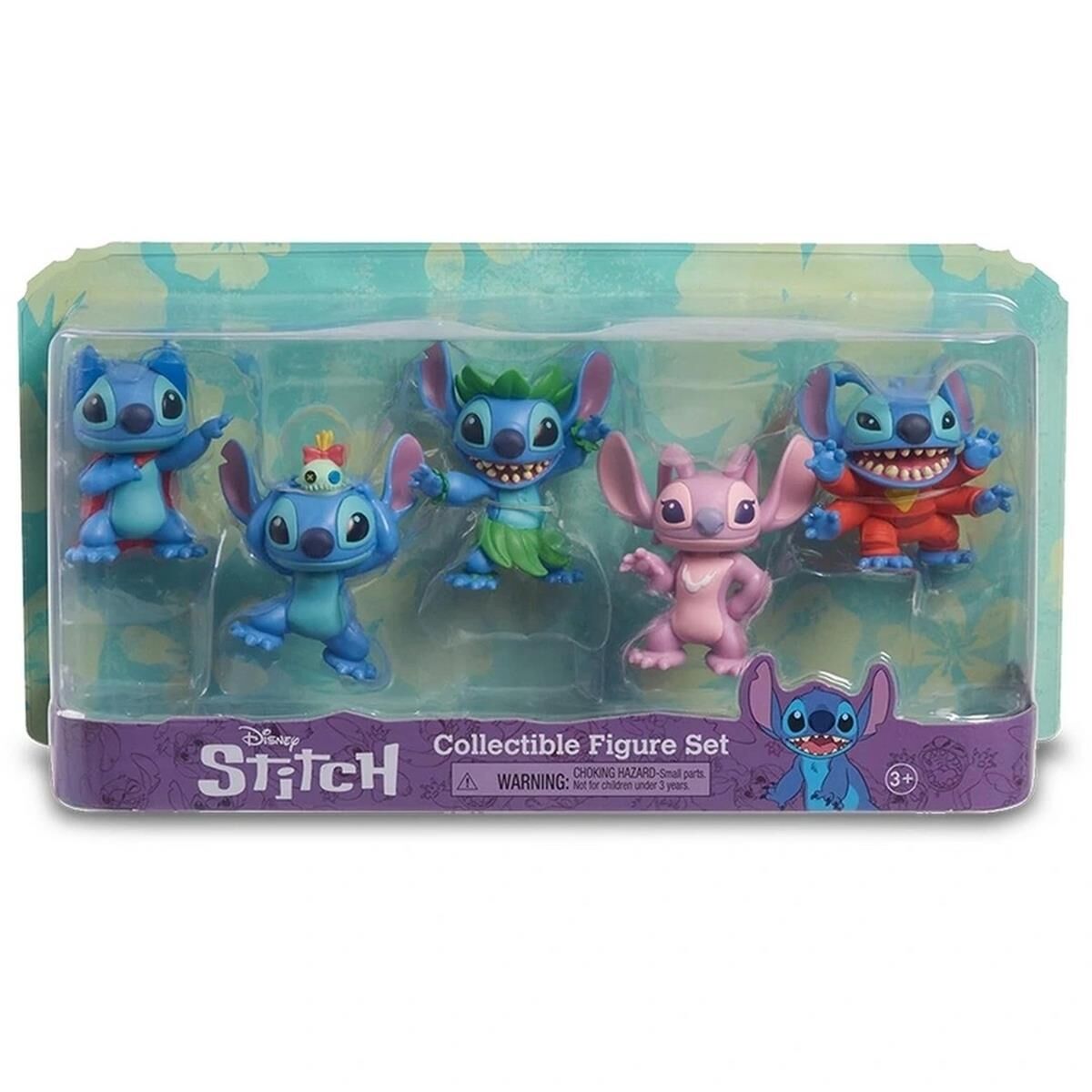Stitch Sevimli 5 li Figür Seti