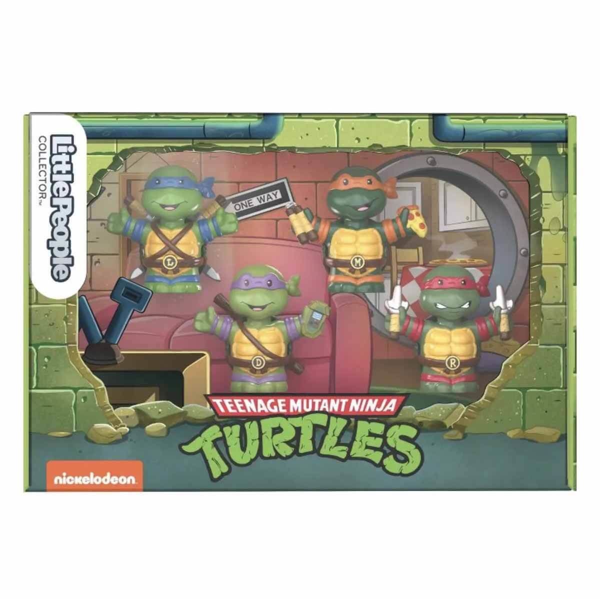Fisher Price Little People Collector Teenage Mutant Ninja Turtles HPM43
