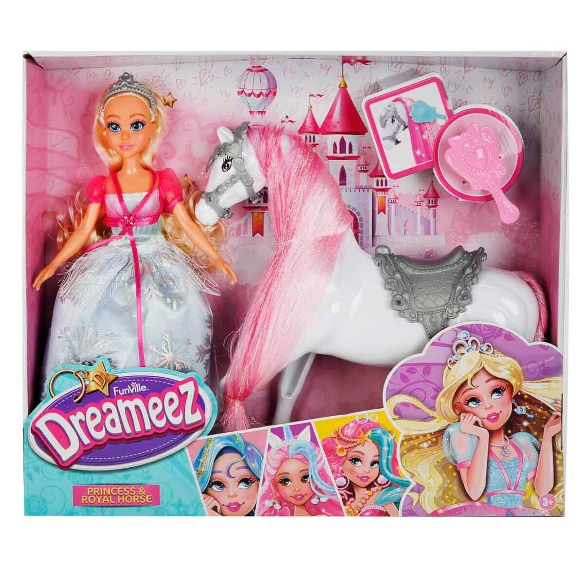 Sunman Oyuncak Dreameez Prenses Bebek ve Atı Oyun Seti