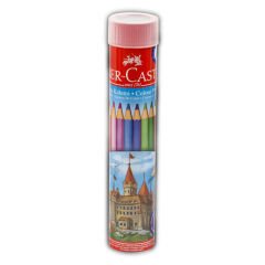 FABER BOYA KALEMİ 12 RENK METAL TÜP