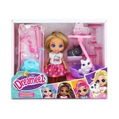 Sunman Oyuncak Dreameez Mini Bebek ve Kedi Seti