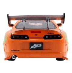 Jada Fast & Furious Die Cast Brian Figürü ve Toyota Supra 1995 Araba