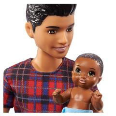 Barbie Bebek Bakıcısı Skipper Bebek Serisi Esmer Erkek Bebek