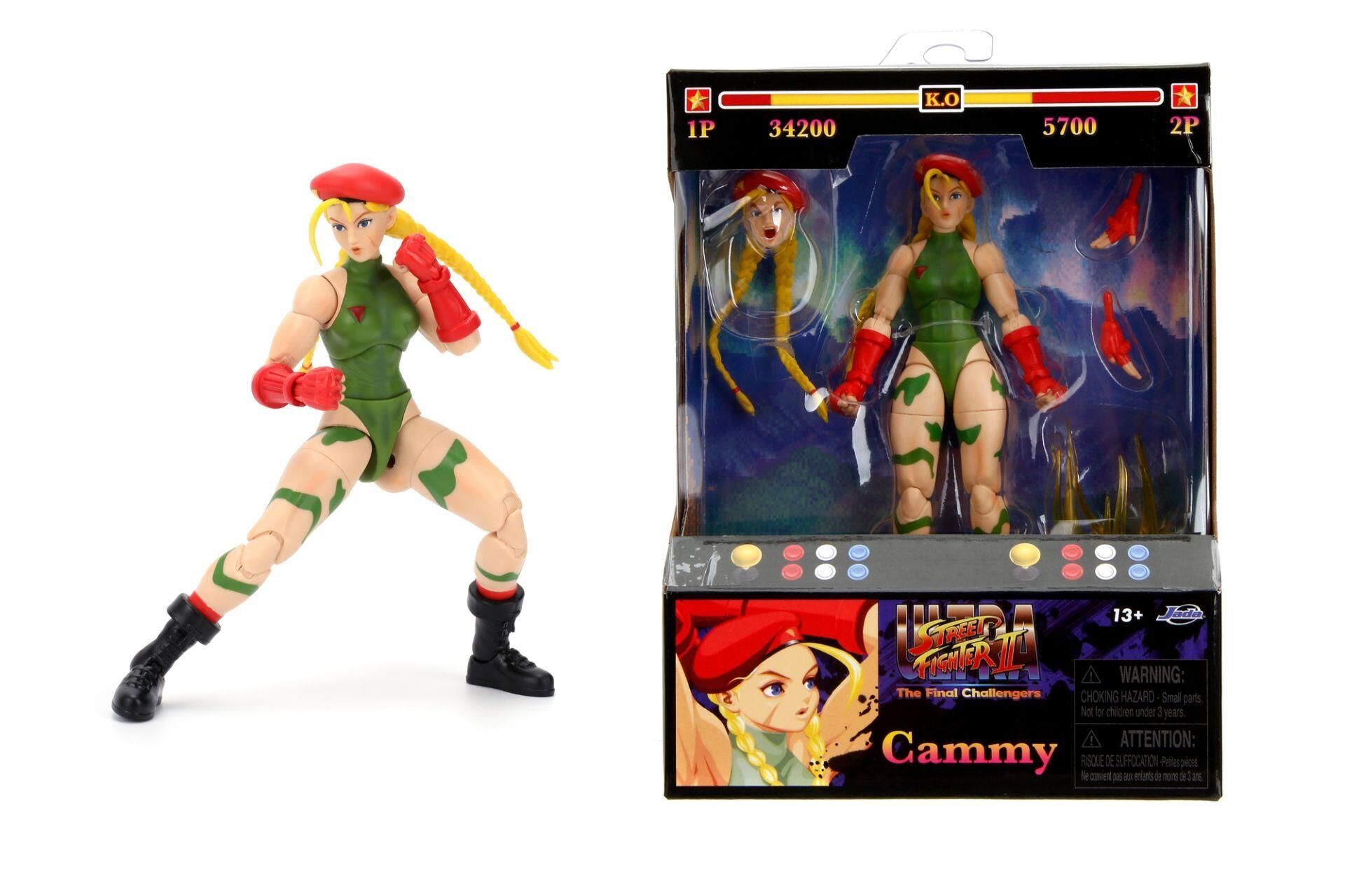 Jada Street Fighter II Cammy White Figür 253252033