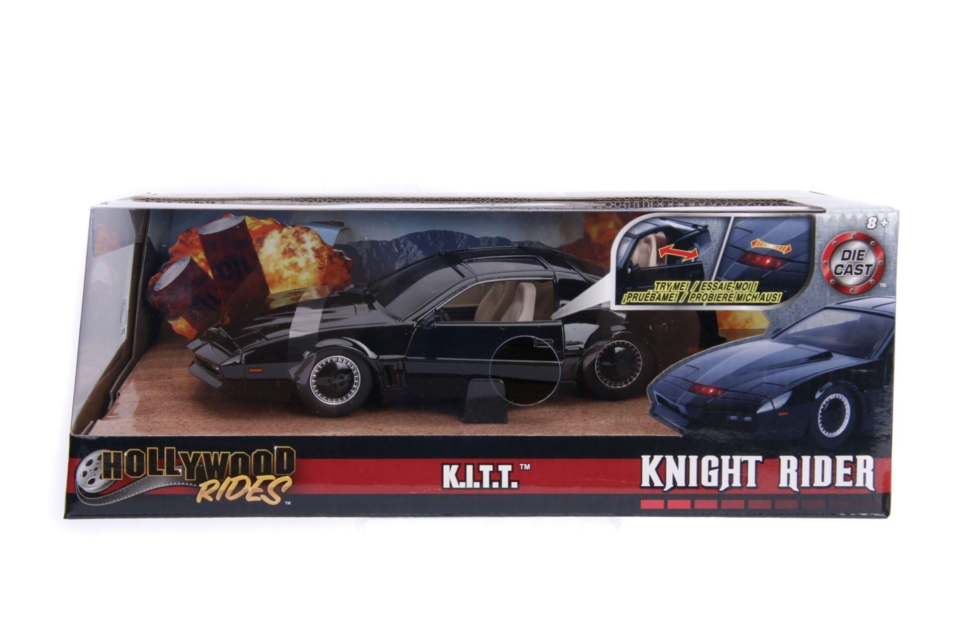 Jada Knight Rider Kitt 1982 Pontiac Trans AM Model Aracı