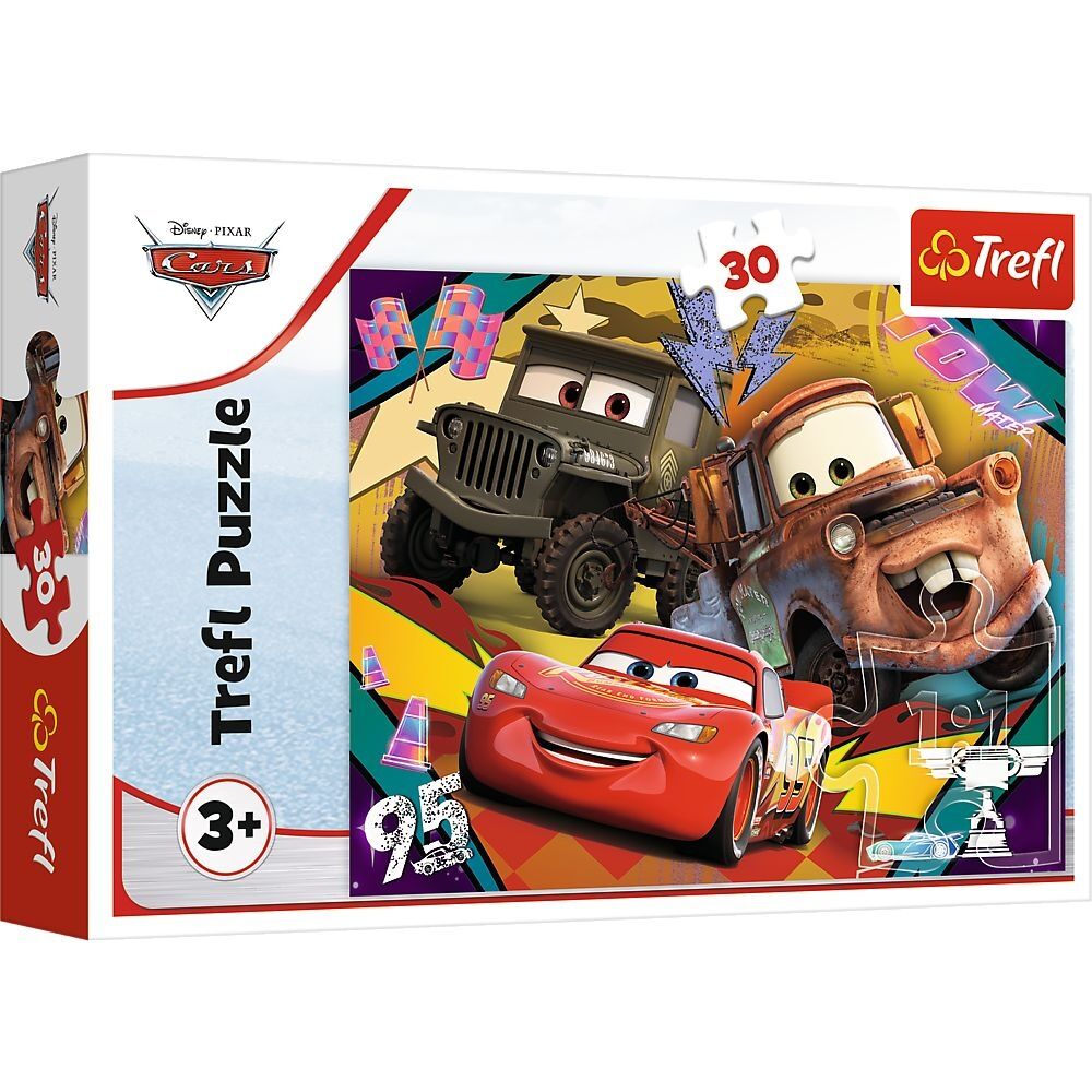 TREFL PUZZLE CARS 30 PARÇA 18293