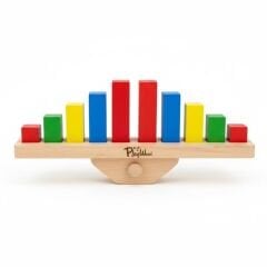 PLAY WOOD AHŞAP RENKLİ BALANS OYUNU 11 PARÇA