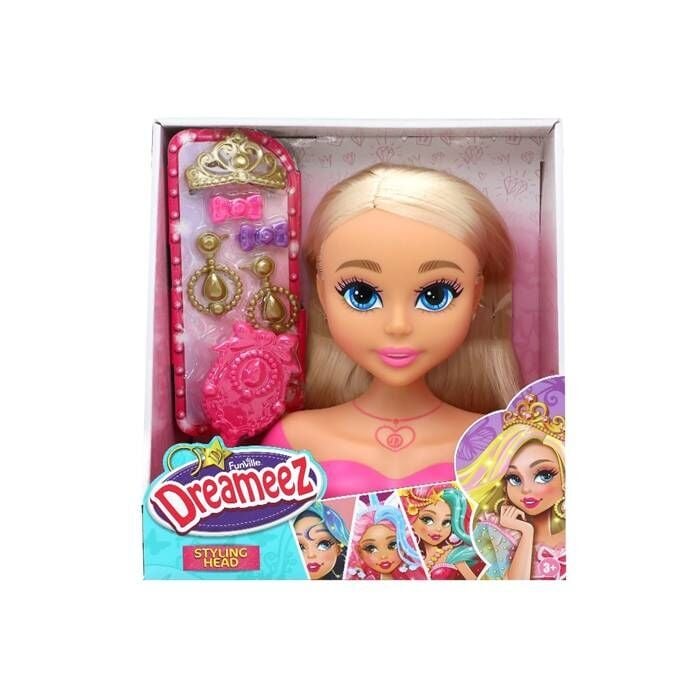 Sunman Oyuncak Dreameez Büst Saç Tasarım Seti