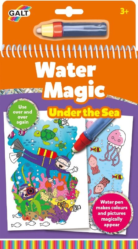 GALT WATER MAGİC SİHİRLİ KİTAP UNDER THE SEA 3 YAŞ
