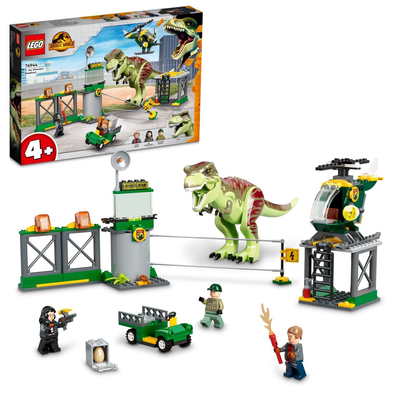 LEGO Jurassic World T. rex Dinozor Kaçışı 76944
