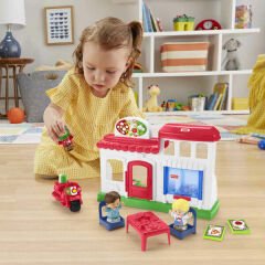 FİSHER PRİCE LİTTLE PEOPLE PİZZA RESTORANI HBR79