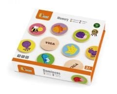 VİGA TOYS AHŞAP MEMORY HAYVANLAR