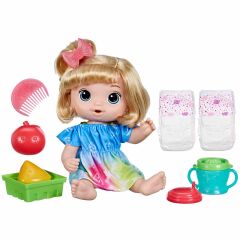 Baby Alive Bebeğimle Eğlenceli Yudumlar Sarışın F7356