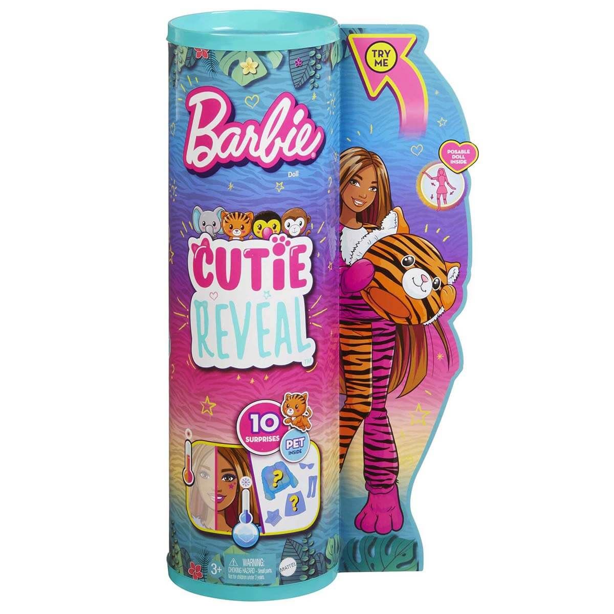 BARBIE CUTIE REVEAL BARBIE TROPİKAL ORMAN SERİSİ HKP99