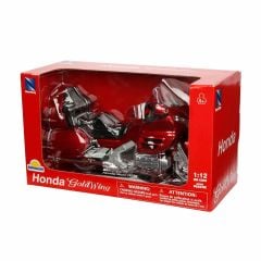 Sunman Honda Gold Wing 2010 Motor Kırmızı 1:12