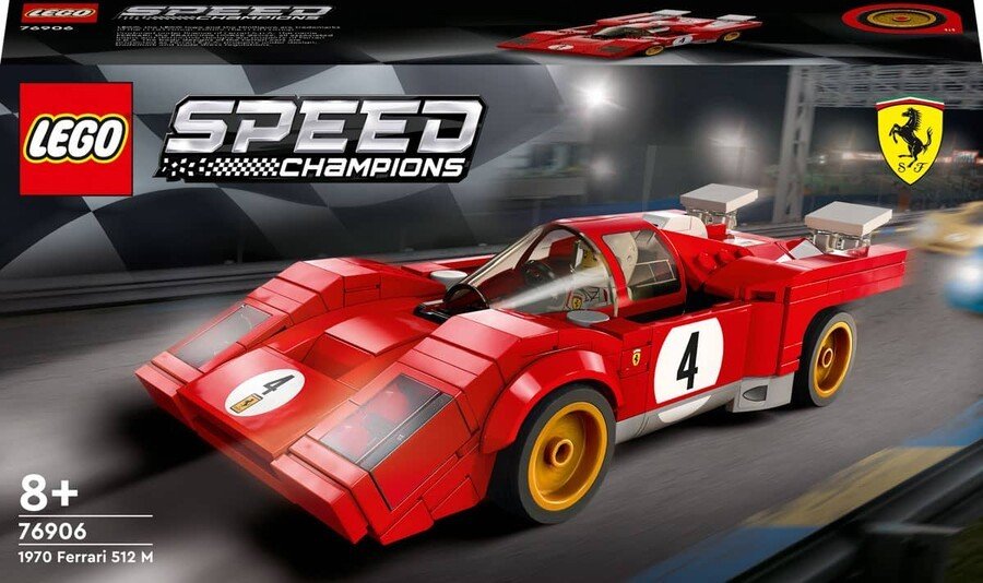 LEGO SPEED CHAMPİONS 1970 FERRARİ 512 M 76906