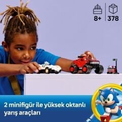 LEGO Sonic Silver’ın Arabası vs Knuckles Canavar Kamyonu 77118