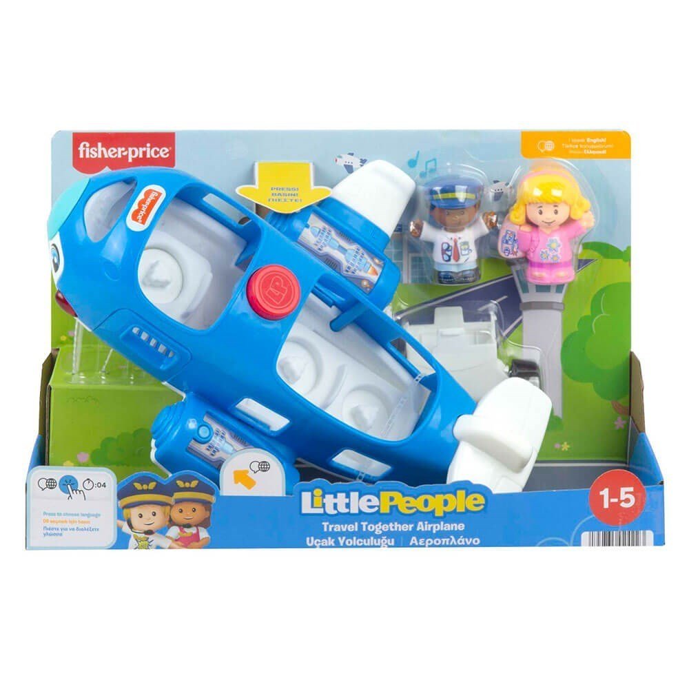 FİSHER PRİCE LİTTLE PEOPLE UÇAK YOLCULUĞU HDJ23