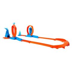 Hot Wheels Track Creator Triple Loop Kit JDW39