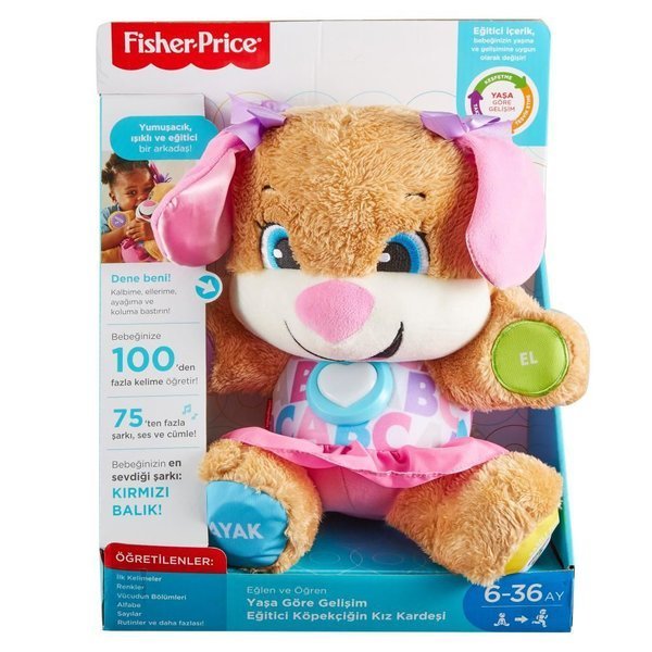 Fisher Price Türkçe Eğitici Köpekçiğin Kız Kardeşi FPP83