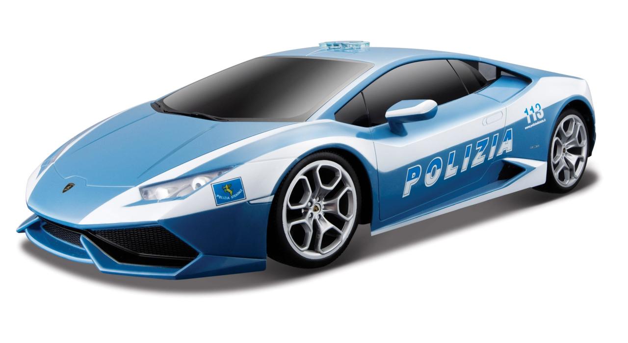 Maisto Tech Lamborghini Huracan Lp 610-4 Polizia R/C 1:14