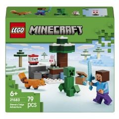 LEGO Minecraft Steve’in Tayga Macerası 21583