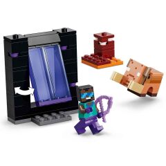 LEGO Minecraft Nether ve End Geçidi Yolculuğu 21584