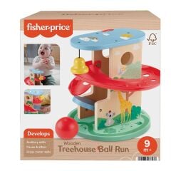 Fisher-Price Ahşap Ağaç Ev Top Kaydırağı HXT92