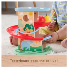 Fisher-Price Ahşap Ağaç Ev Top Kaydırağı HXT92