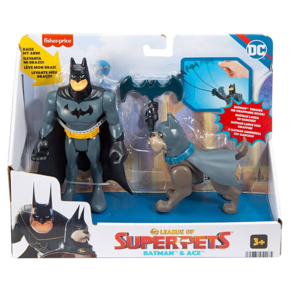 Imaginext DC League of Super Pets -  Kahramanlar ve Hayvanlar HGL03