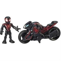 Marvel Super Hero Adventures Mega Figür ve Motosiklet