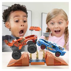 MEGA Hot Wheels Smash N Crash Tiger Shark Çarpışma Seti HKF88