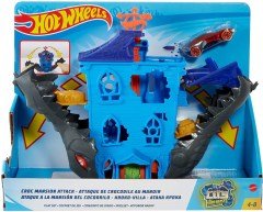 Hot Wheels Şehirde Yaratık Macerası Timsah Yuvası -GJK91