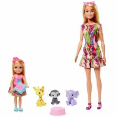 Barbie ve Chelsea Kayıp Doğum Günü Oyun Seti GTM82